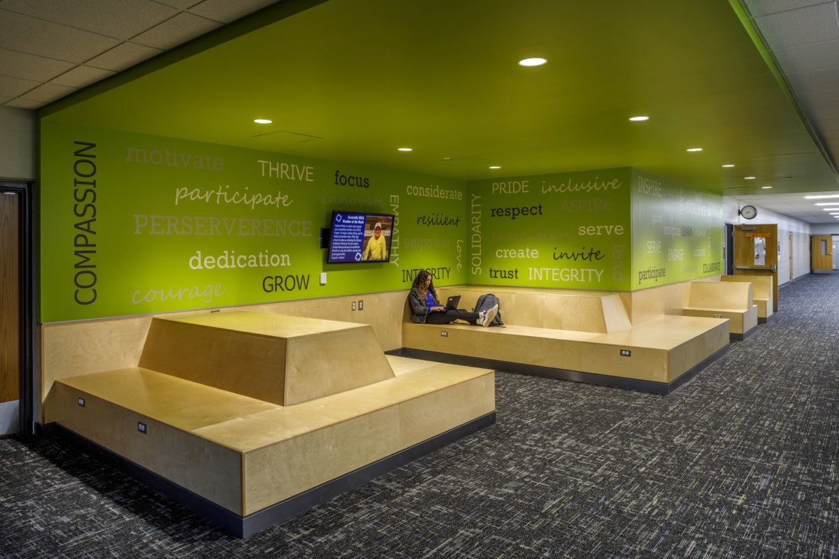 绿湾高中 CTE 翻新项目丨美国格林维尔丨GMB Architecture + Engineering-12