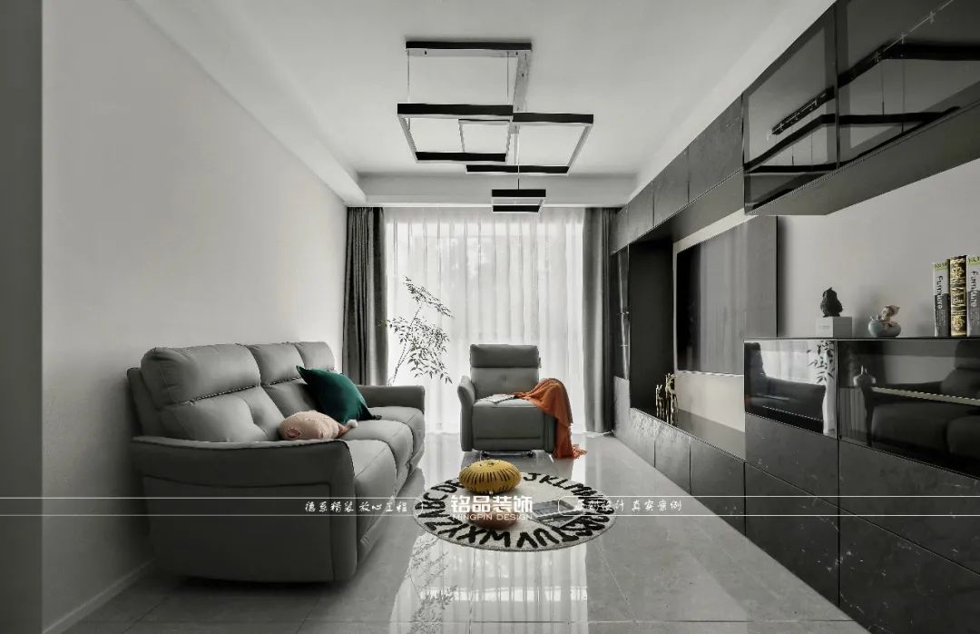 《时光》 现代风格三口之家的温馨舒适之家丨铭品装饰-33