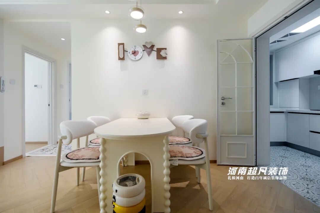 完工首发丨金水区美盛教育港湾，98平轻法式风格，把浪漫装进新家-94