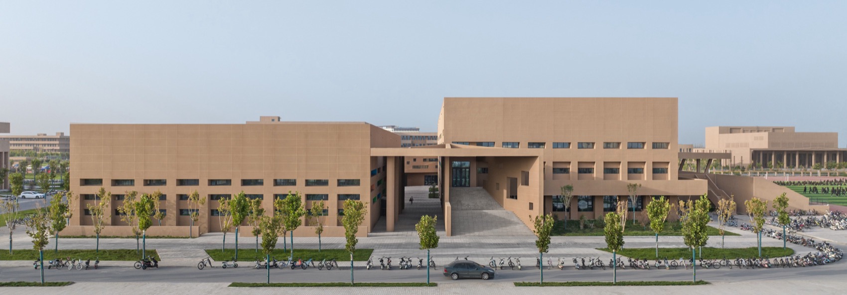 塔里木大学新校区风雨操场丨中国阿拉尔丨中国建筑设计研究院有限公司等-5