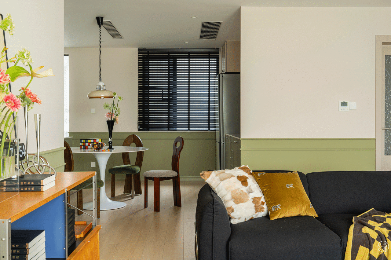 中古南洋风平层设计丨中国成都丨设计师刘丽-23