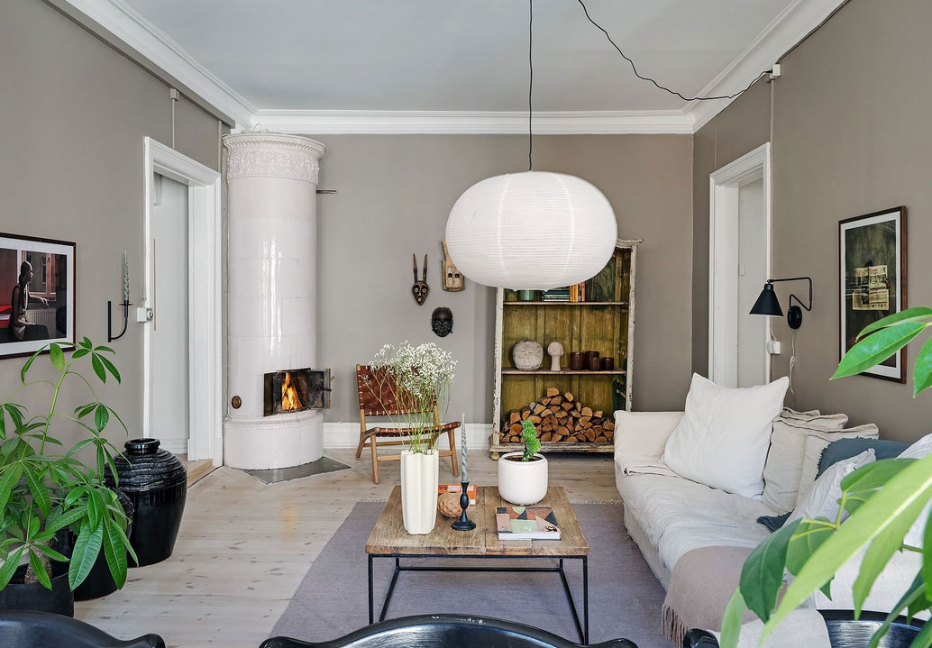 哥德堡复古自然风公寓-5