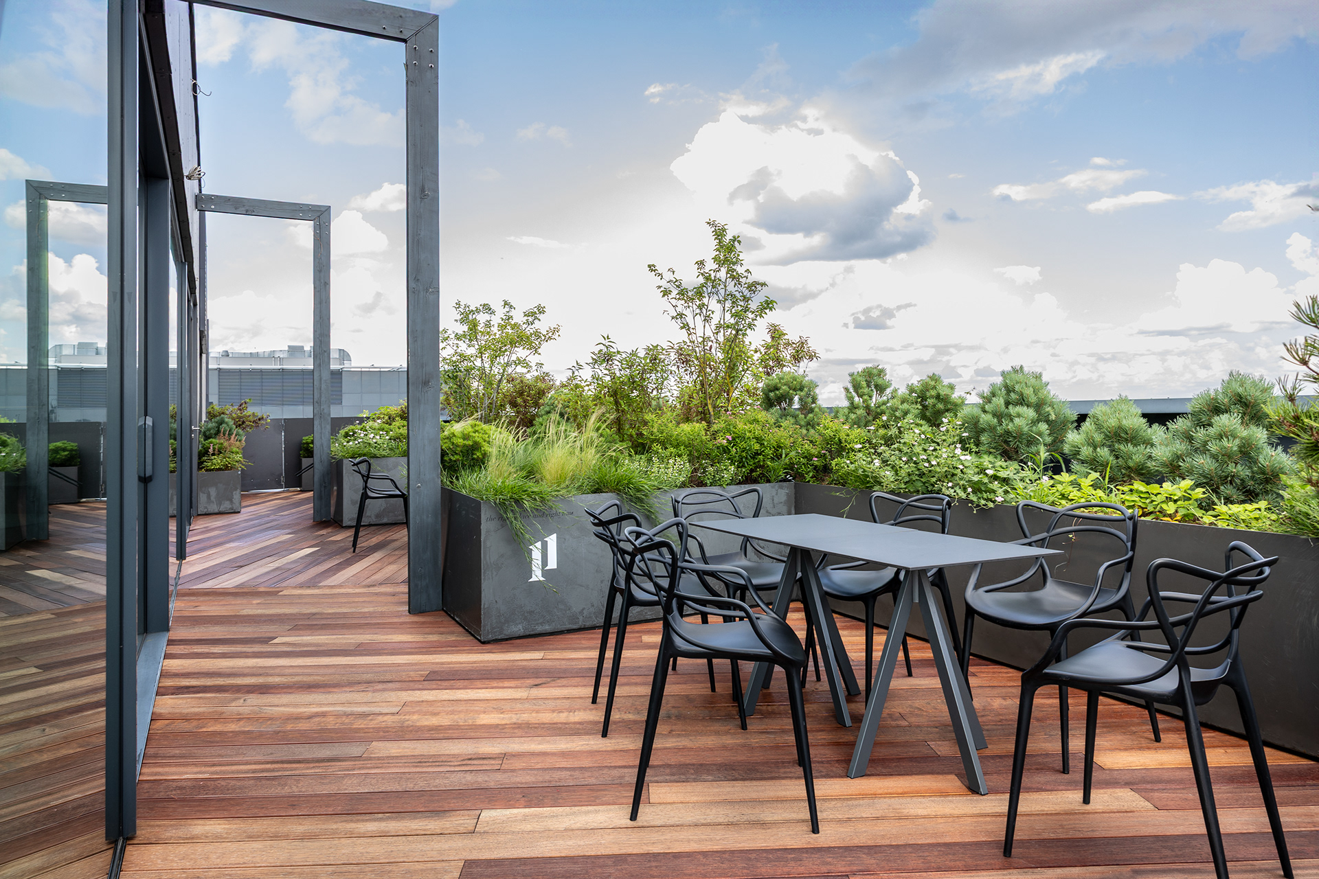 PRIVATE RESTAURANT TERRACE "Place 11" GARDEN DESIGN.-5