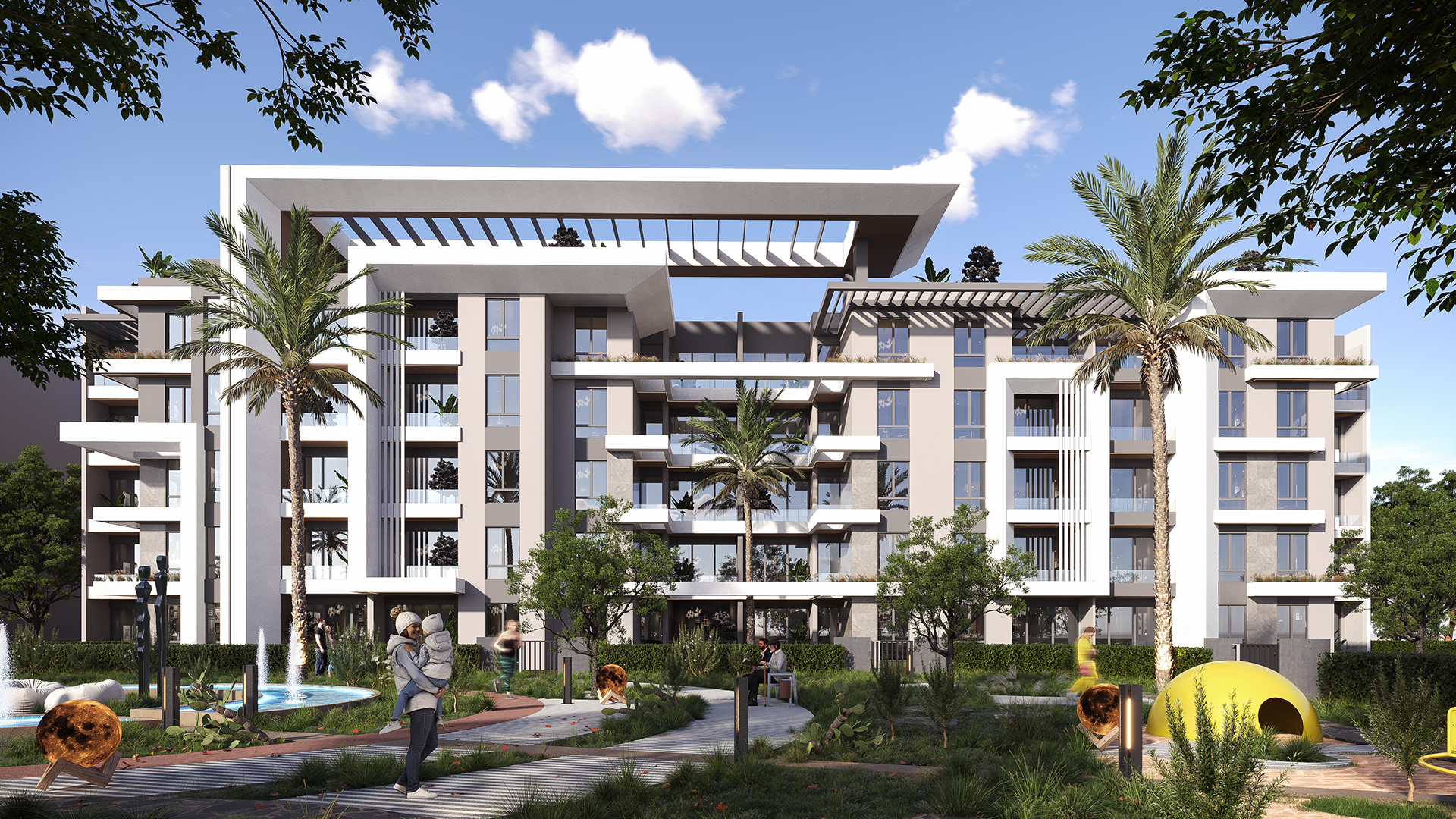 小高层住宅建筑丨Hafez Consultants-12