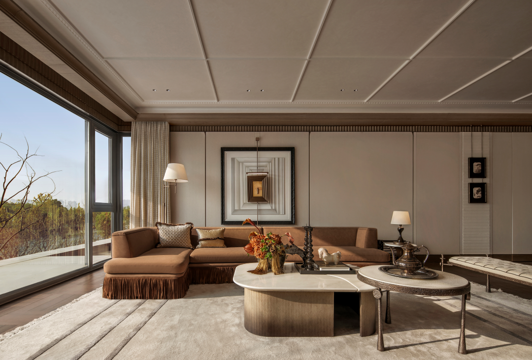 郑州招商・揽阅143户型样板间丨中国河南丨软装设计为元禾大千,未提及硬装设计方-14