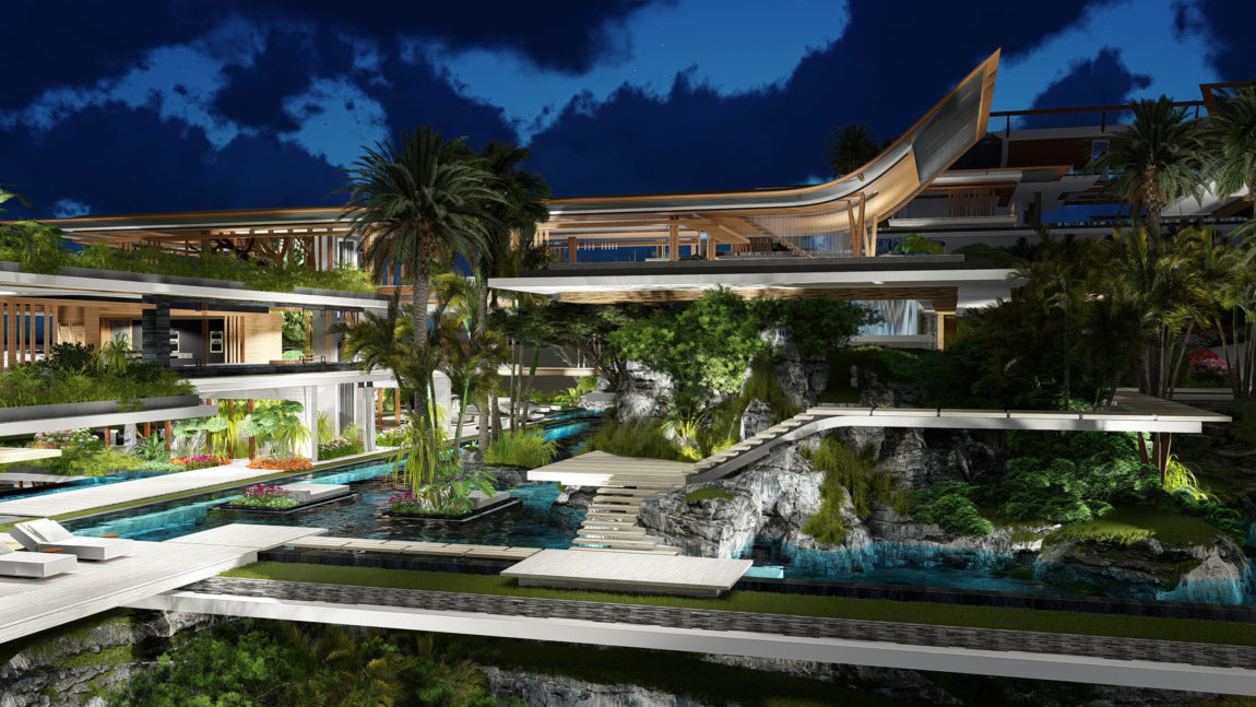 墨西哥尤卡坦半岛上的自然与现代共生之家-49