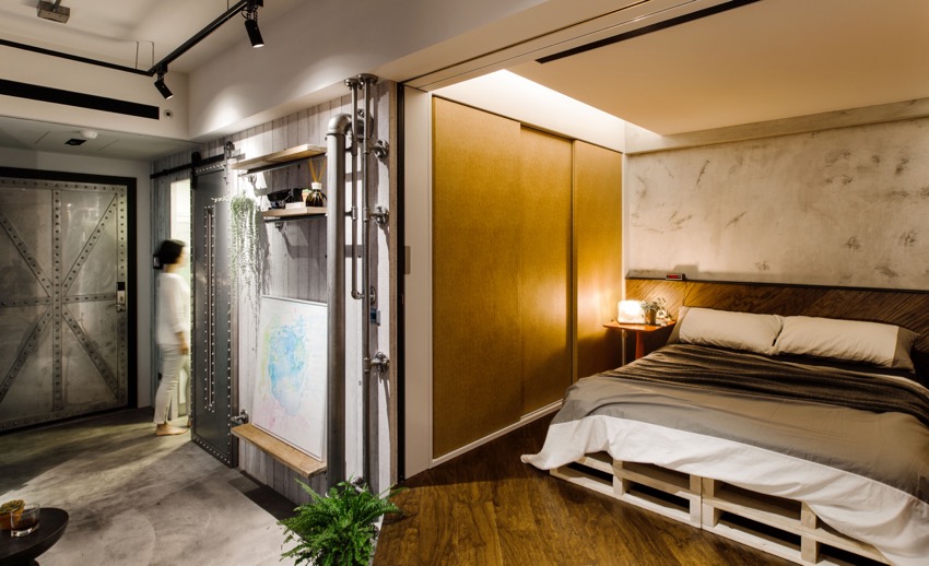 新庄 11 坪个性宅，长虹玻璃拉门打造通透空间-14