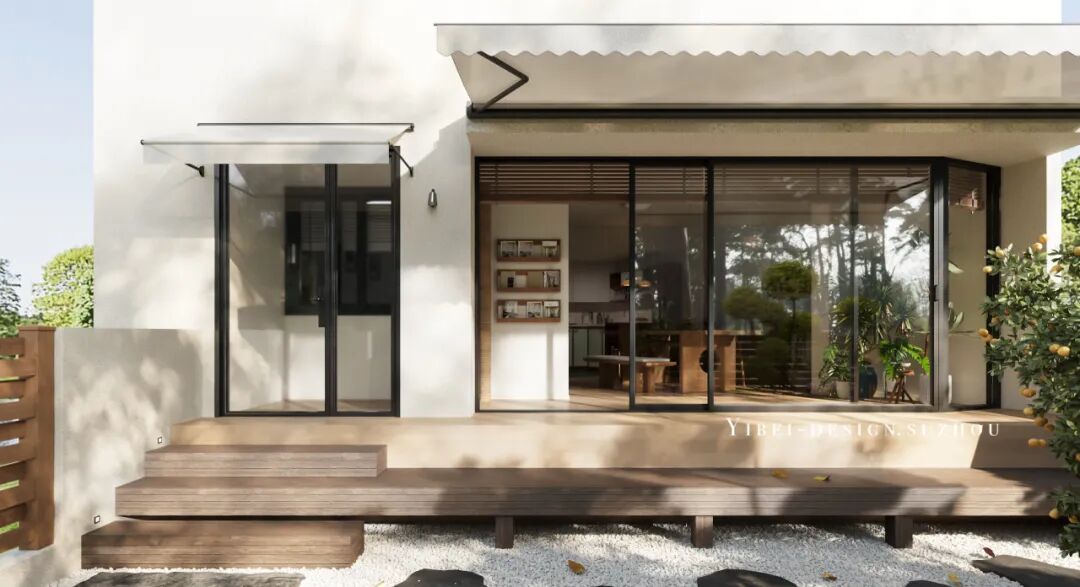 一席茶桌 一方院落丨家装设计丨YIBEI DESIGN SUZHOU-1