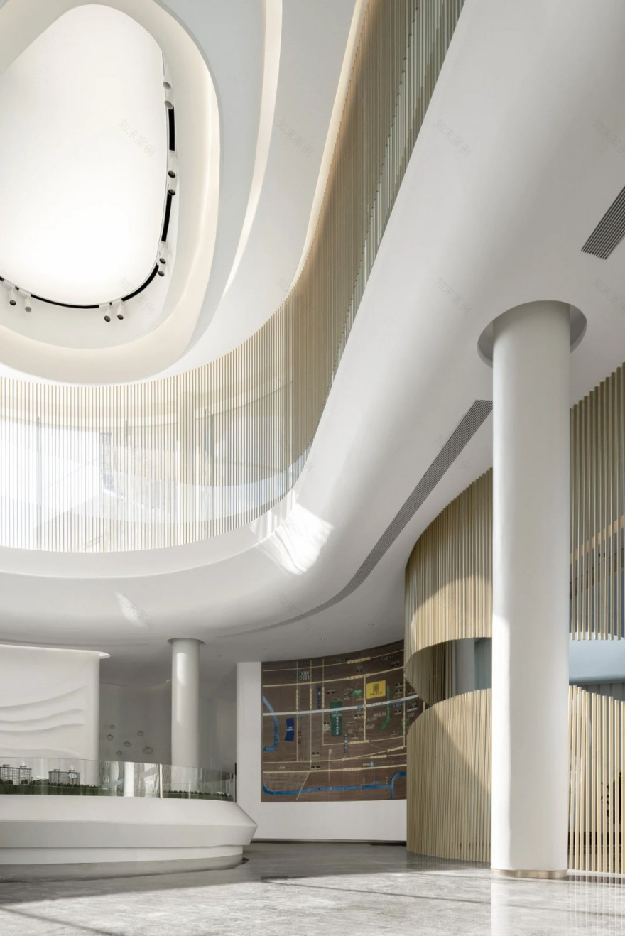 荣盛鹿山府销售中心,演绎梦幻、未来、充满诗意的气息 | 米修设计-24