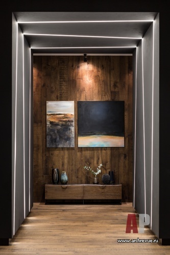 现代阿尔卑斯风格两层别墅室内设计丨俄罗斯莫斯科丨格里戈里耶夫·德米特里,格里戈里耶娃·达里娅-25