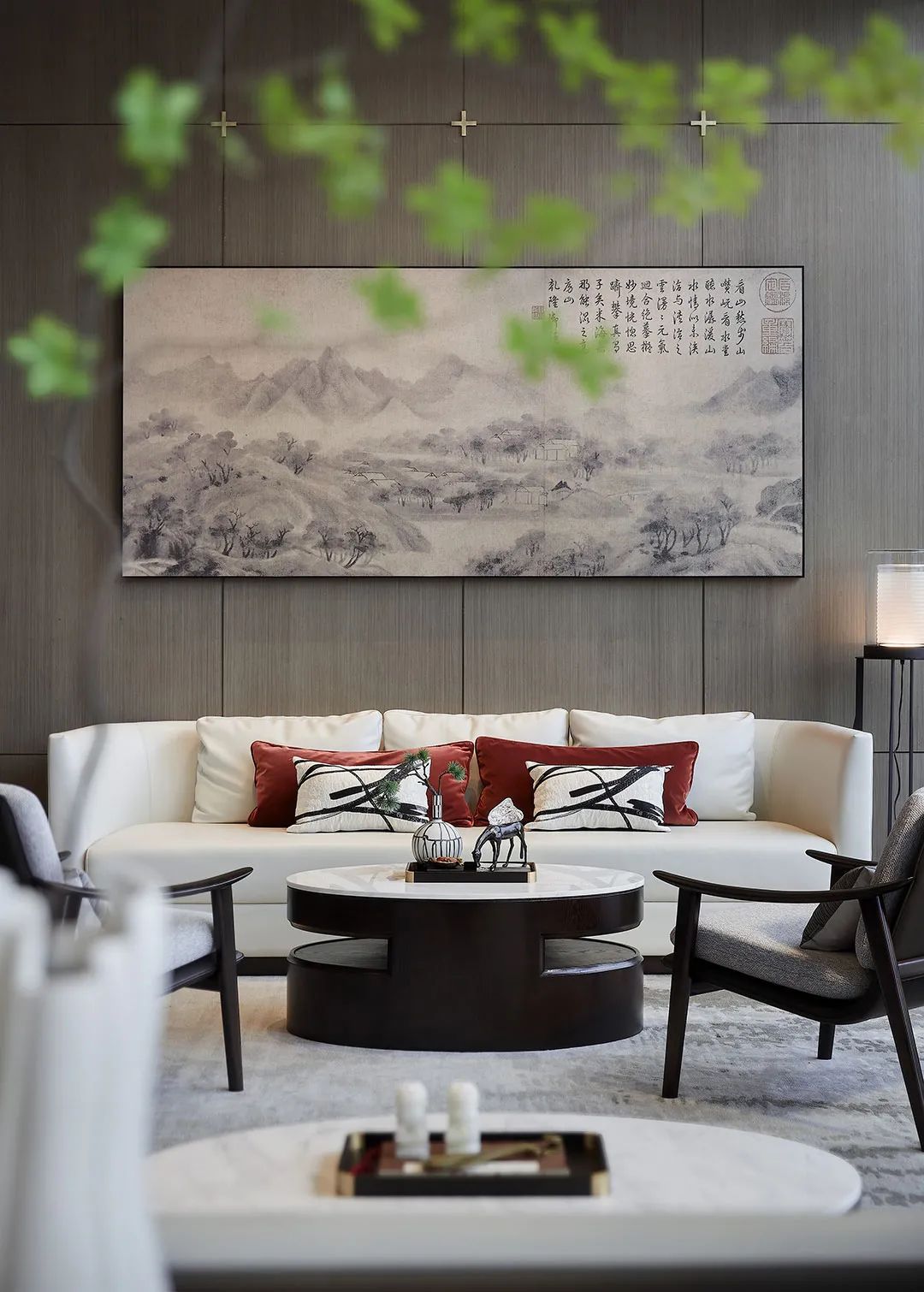 新城·和樾府｜售楼处｜样板房丨中国淮安丨GP上榀设计-25