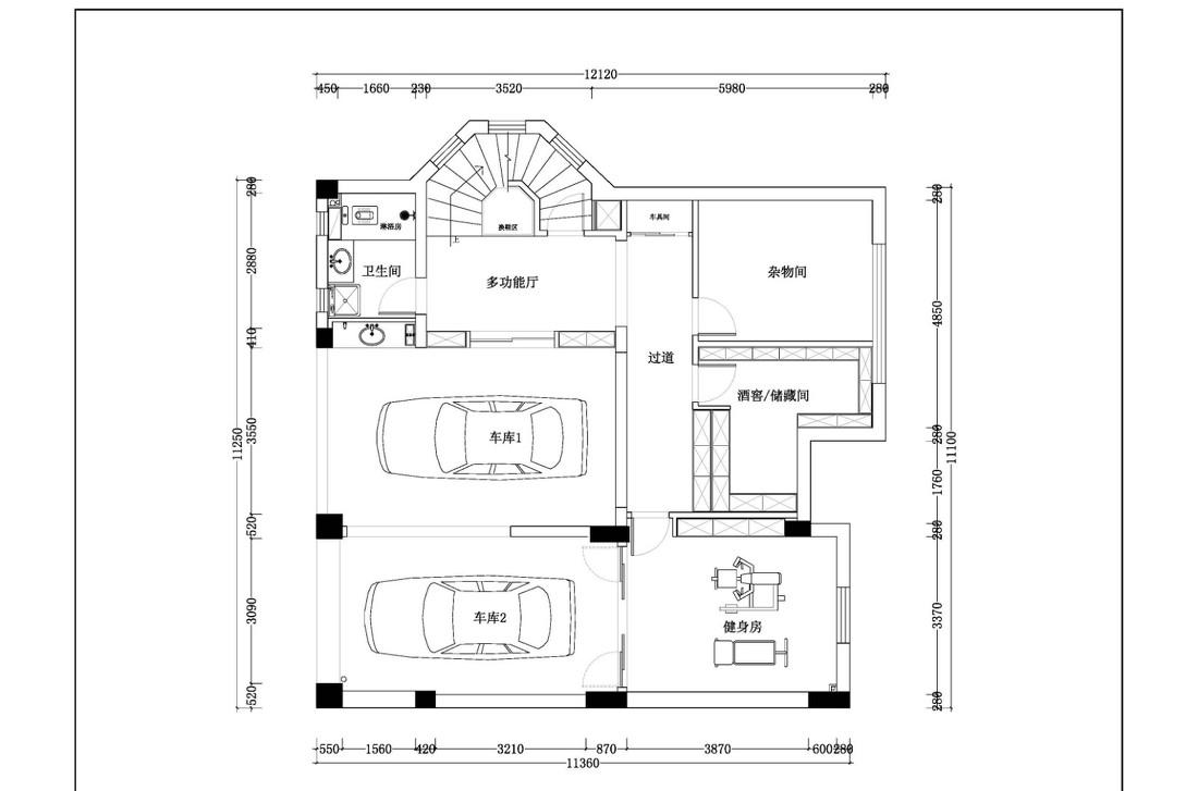 金凤凰小区别墅 | 现代简约风格室内设计解析-8