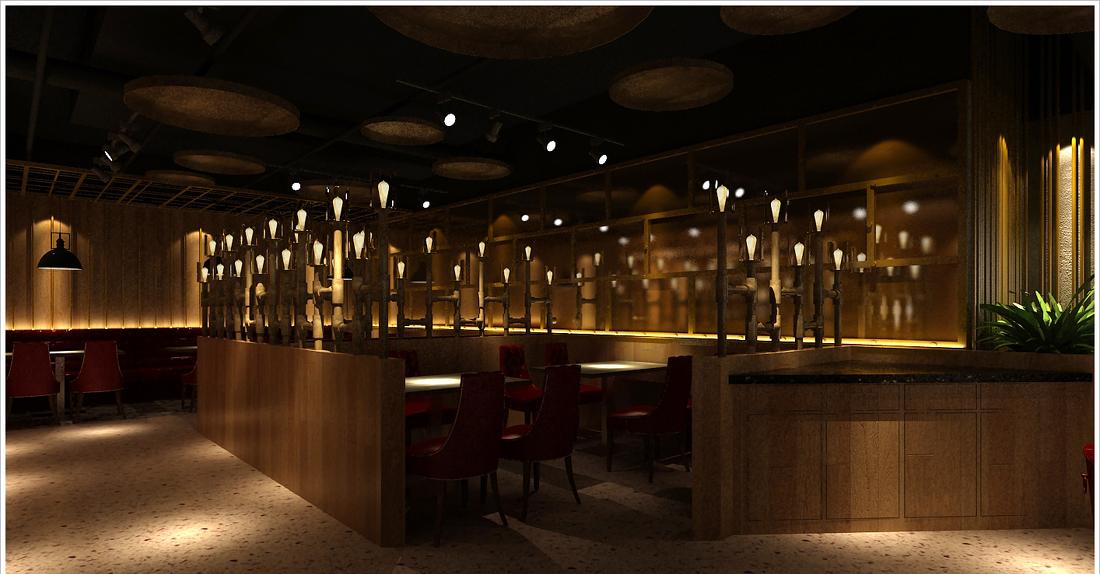 万骏设计/ 茉莉融合餐厅-0