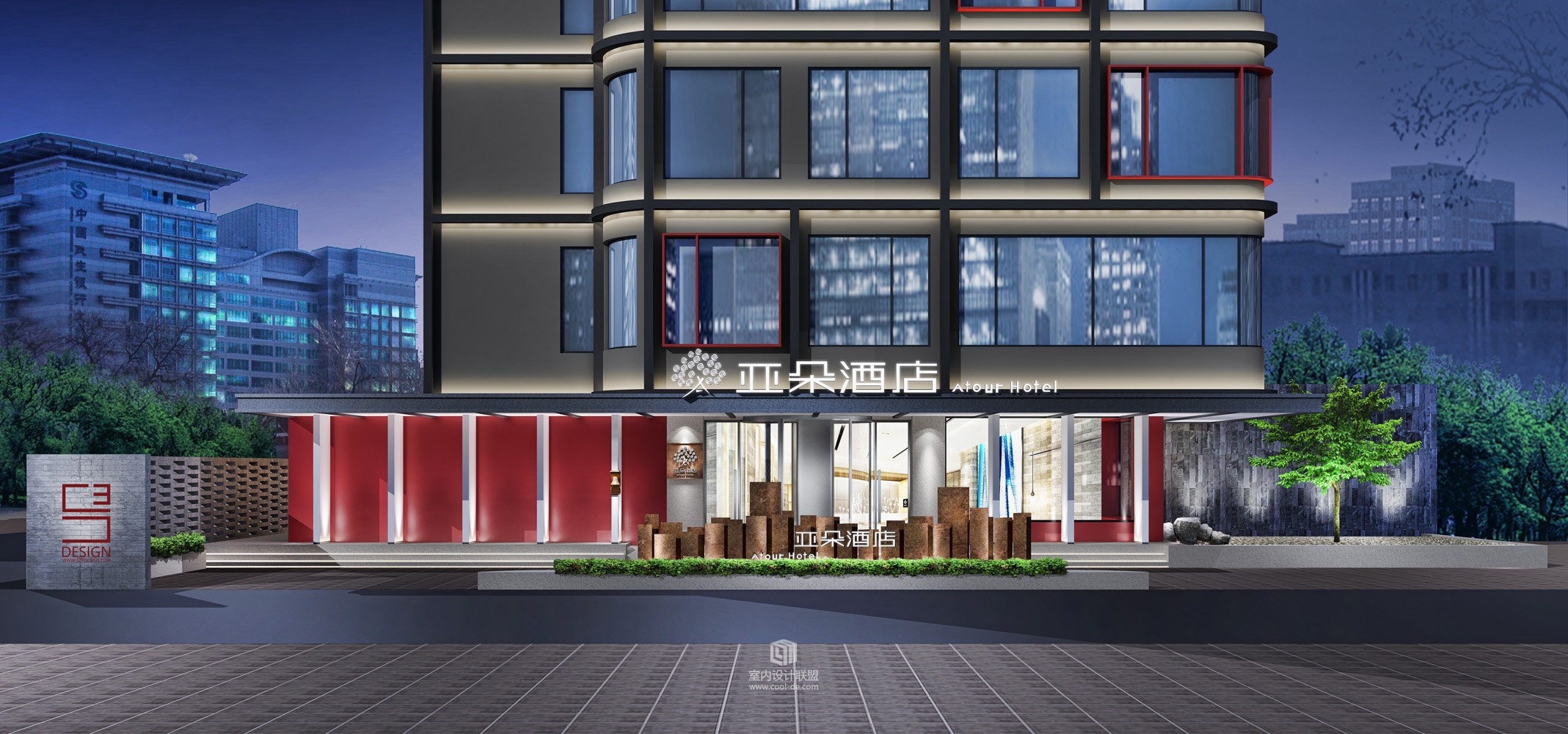 舍宅坊 讲究生活体验 先来一波亚朵酒店效果图~-63