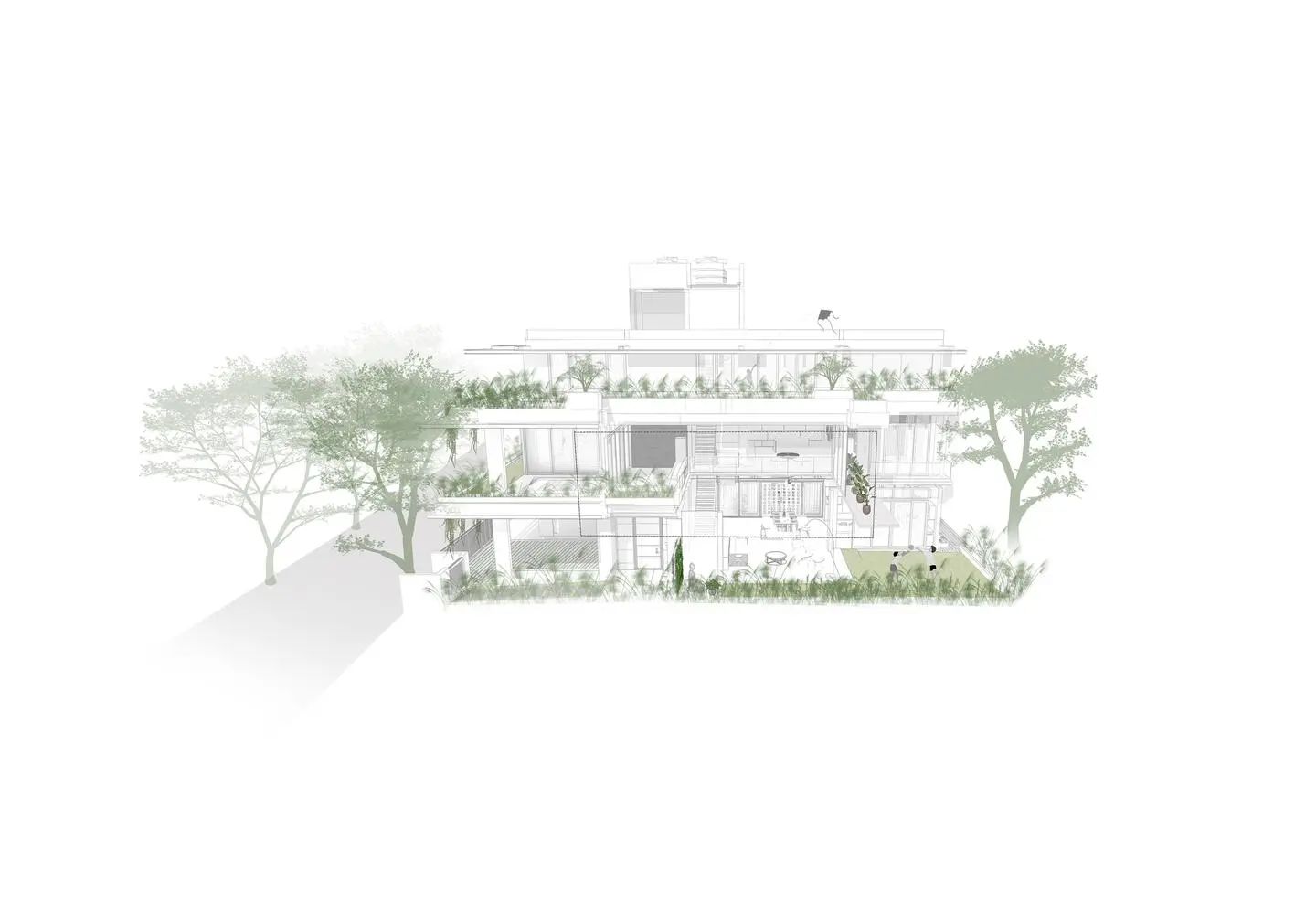 可持续绿色家园｜Greens 之家丨印度班加罗尔丨4site architects-26