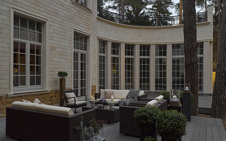 莫斯科奢华家庭别墅，现代英美风格大宅-21