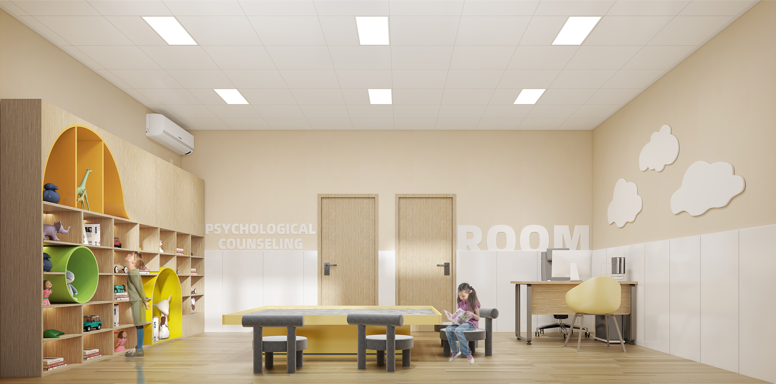 广州沙步铁一学校室内方案丨中国广州-50