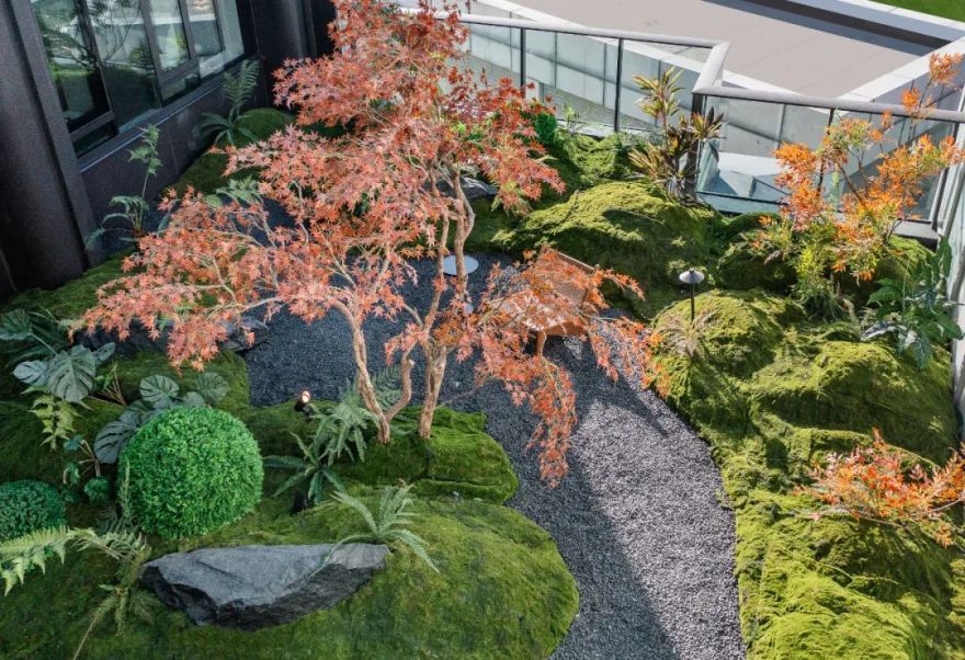 金茂·璞逸丰宜·屋顶露台植物景观·北京丨中国北京丨麦田景观-8