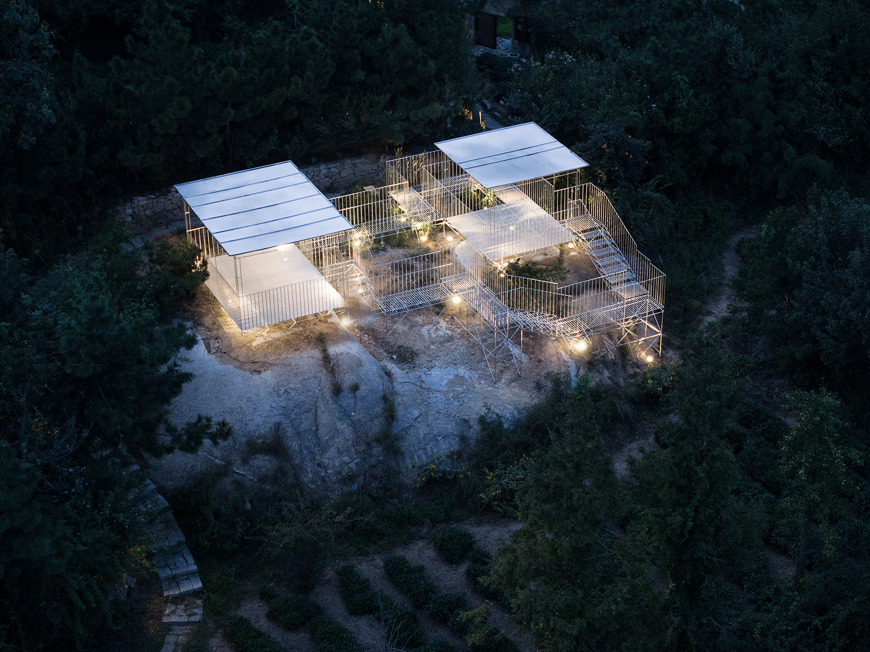 日照思想游园 – 物外剧场与逍遥阁丨中国日照丨孔祥伟工作室-88