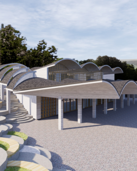 福建寿宁竹管垅茶青交易市场丨中国福建丨素朴建筑工作室