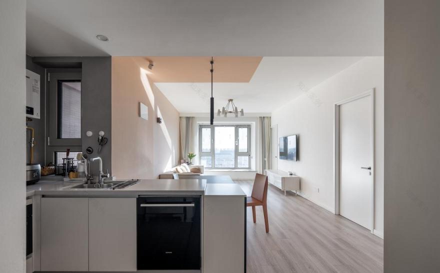 现代简约 85㎡平层设计-18