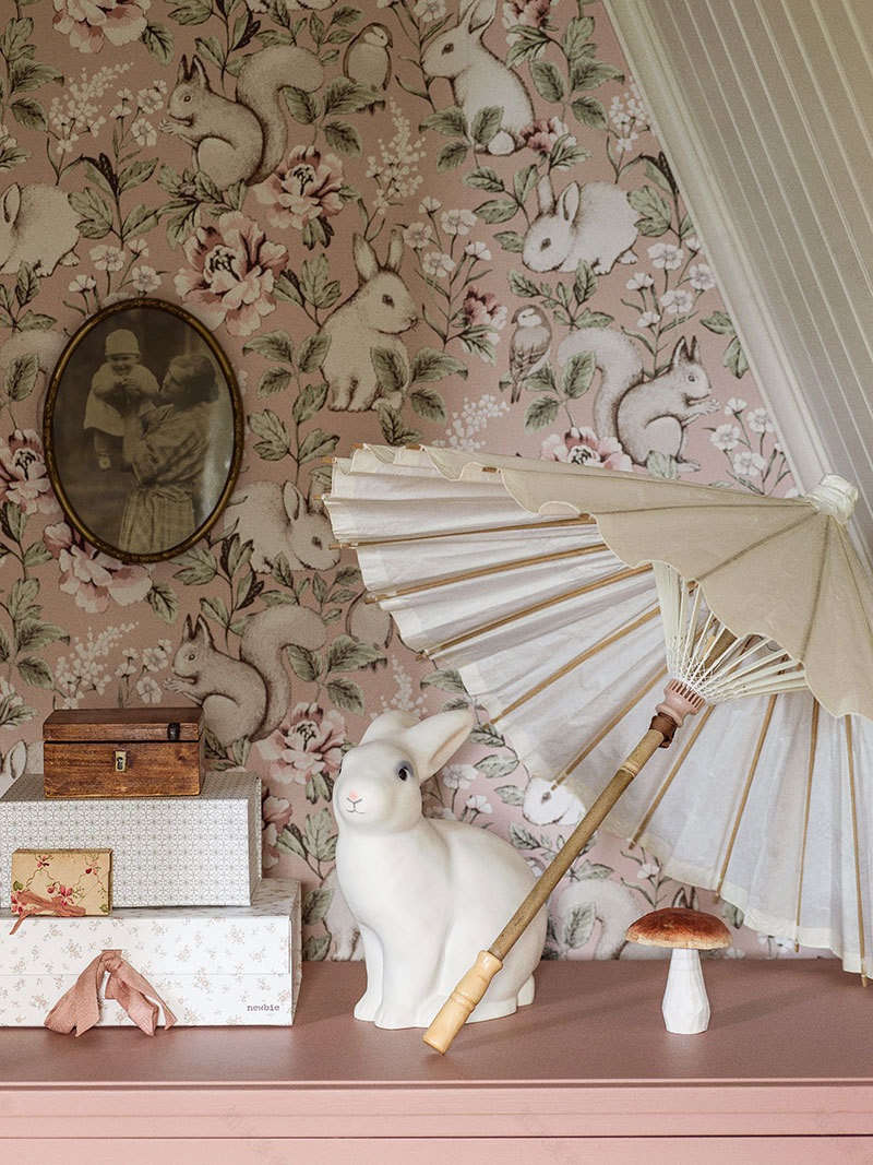 瑞典 Boras Tapeter 新系列儿童房间设计,神秘优雅,如同童话世界-5