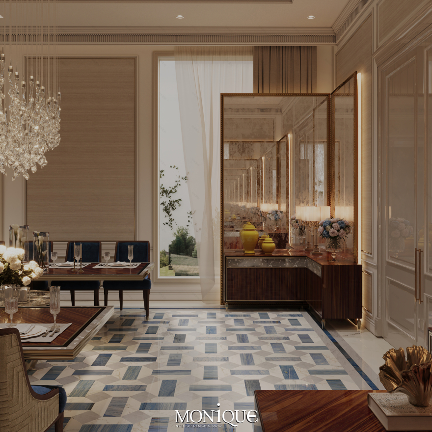 高雅用餐丨MONIQUE DESIGN STUDIO-10