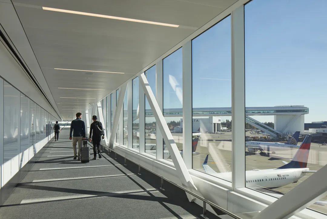 西雅图塔科马国际机场国际到达设施(IAF)丨美国西雅图丨SOM建筑事务所-31