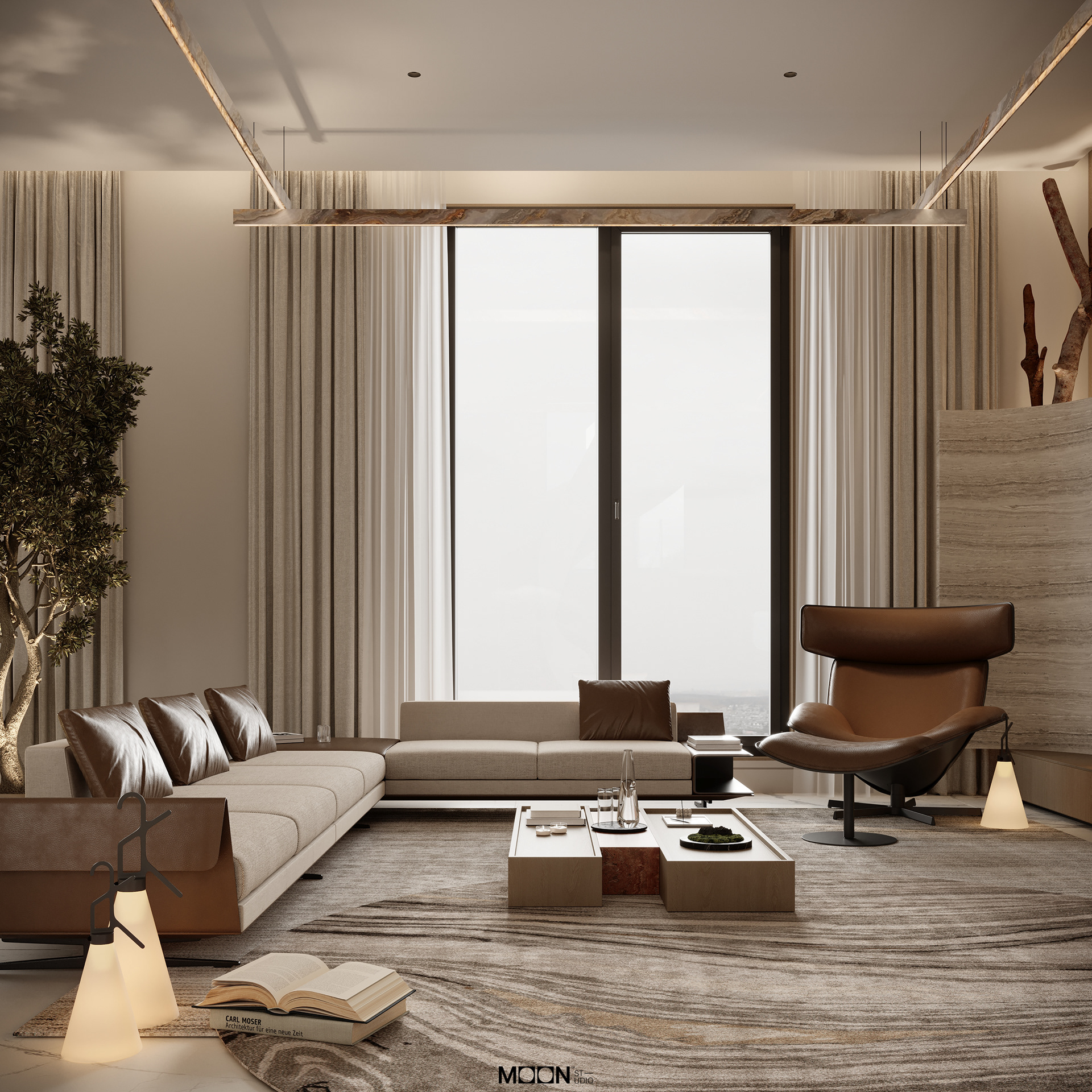 别墅丨Moon Studio-9