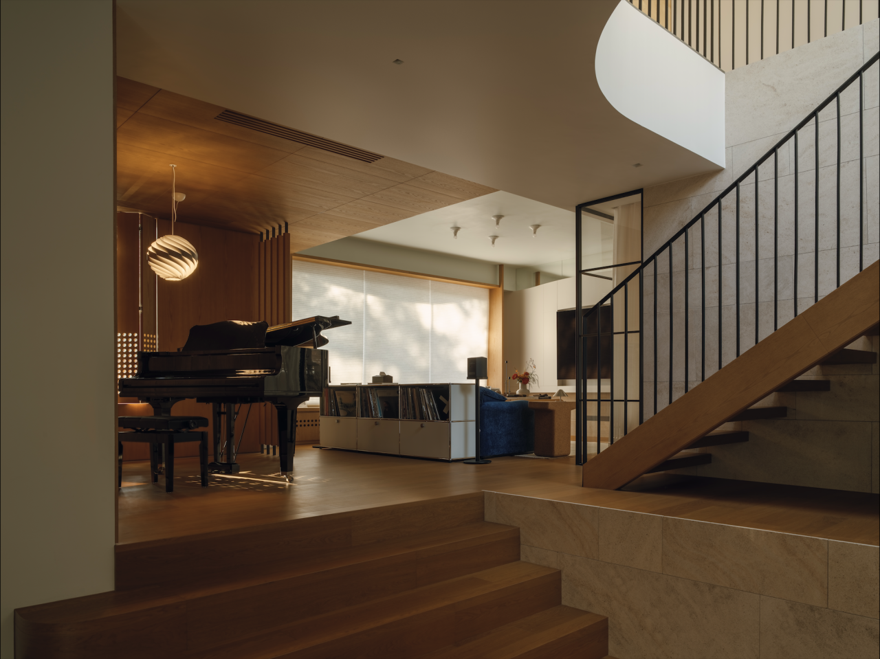 广州摄影师和音乐人夫妇住宅改造丨中国广州丨FUYUDI STUDIO-22