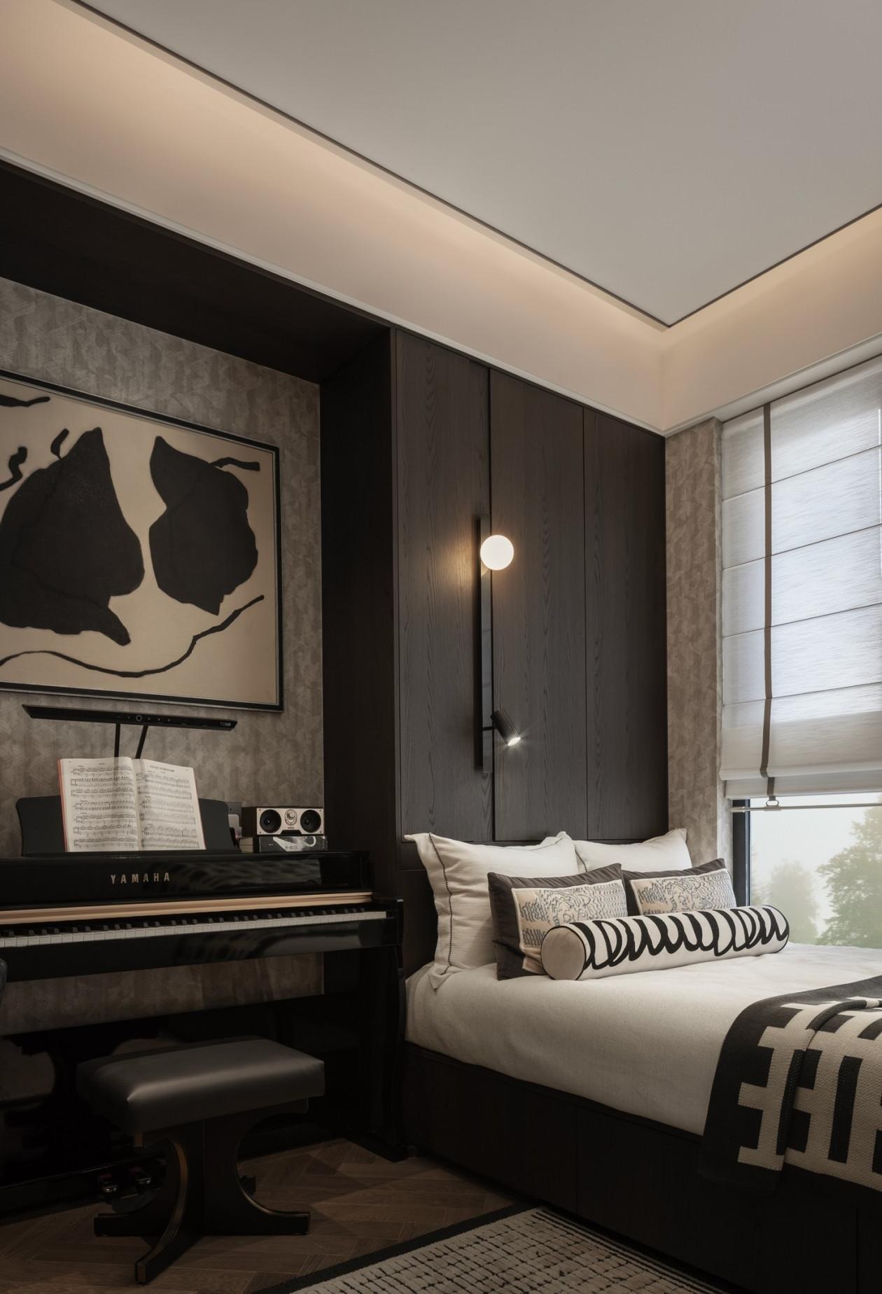 贵阳万科·未来溪地135㎡样板间丨中国贵阳丨软装GNU金秋设计,硬装深圳市梵一舍室内装饰设计-32