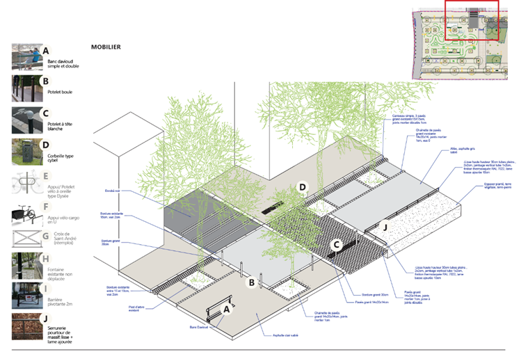 巴黎布汶大道改造丨法国巴黎丨法国AREP设计集团-12