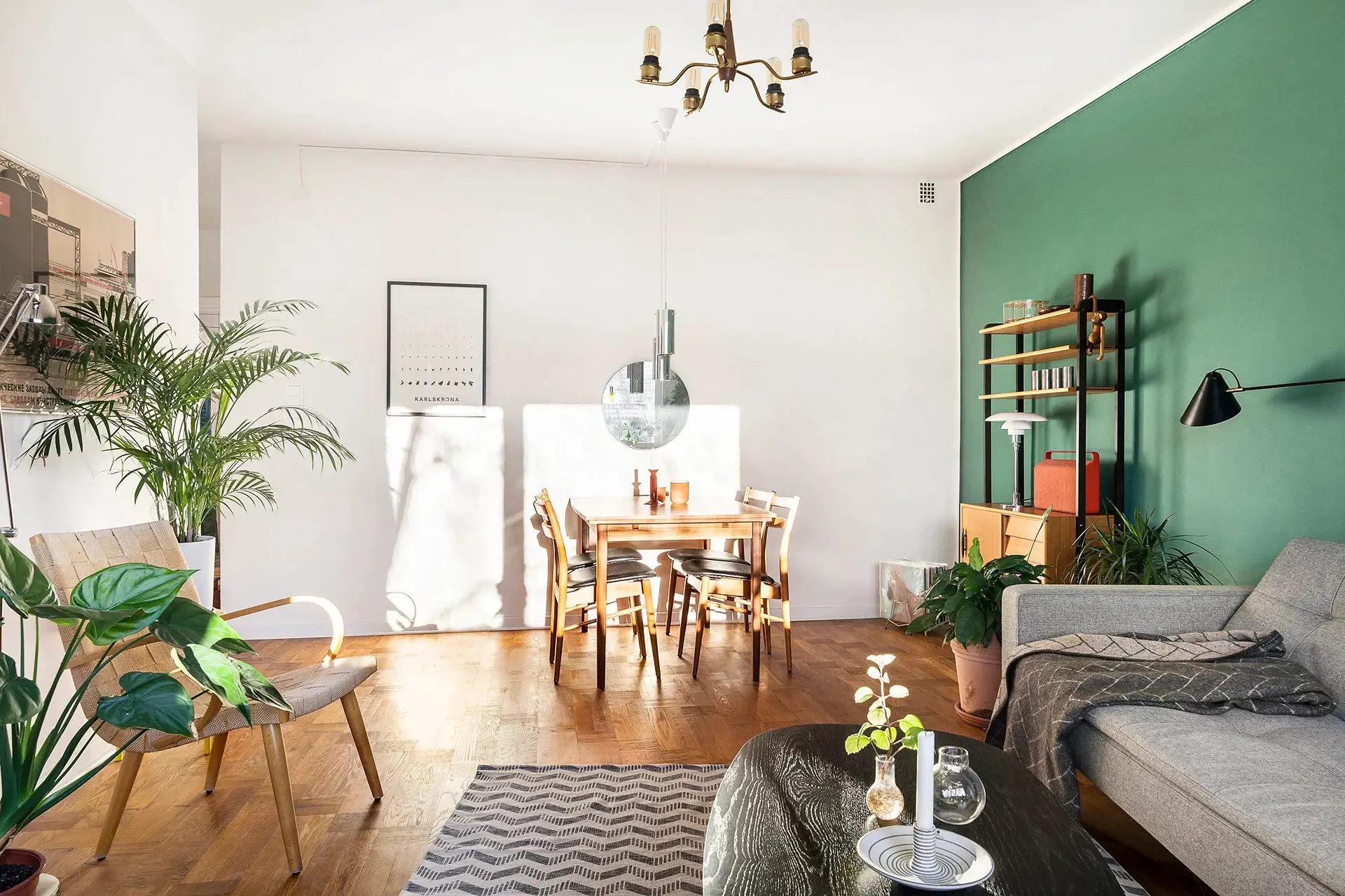 瑞典 62 平米多彩公寓 | 色彩平衡的典范-2