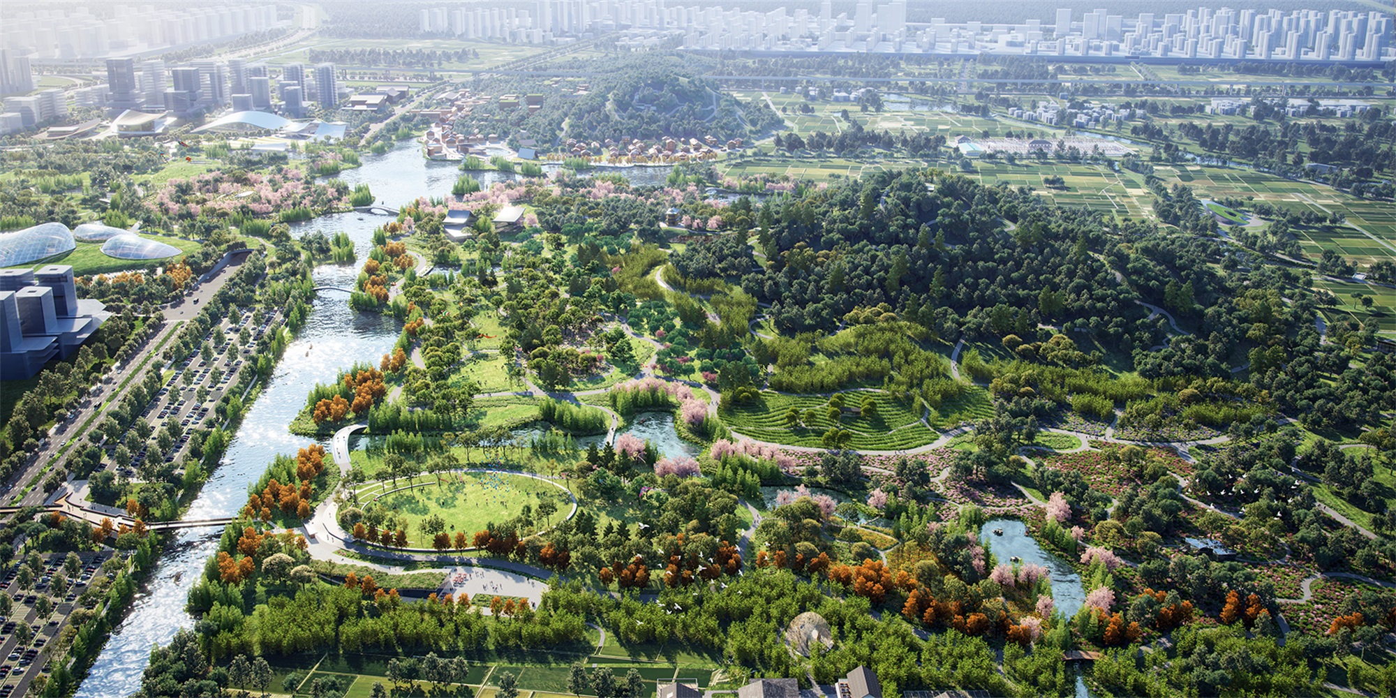 杭州市第二植物园(暂名)概念规划方案丨中国杭州丨ATELIER DYJG,MLA+亩加,UAD-92