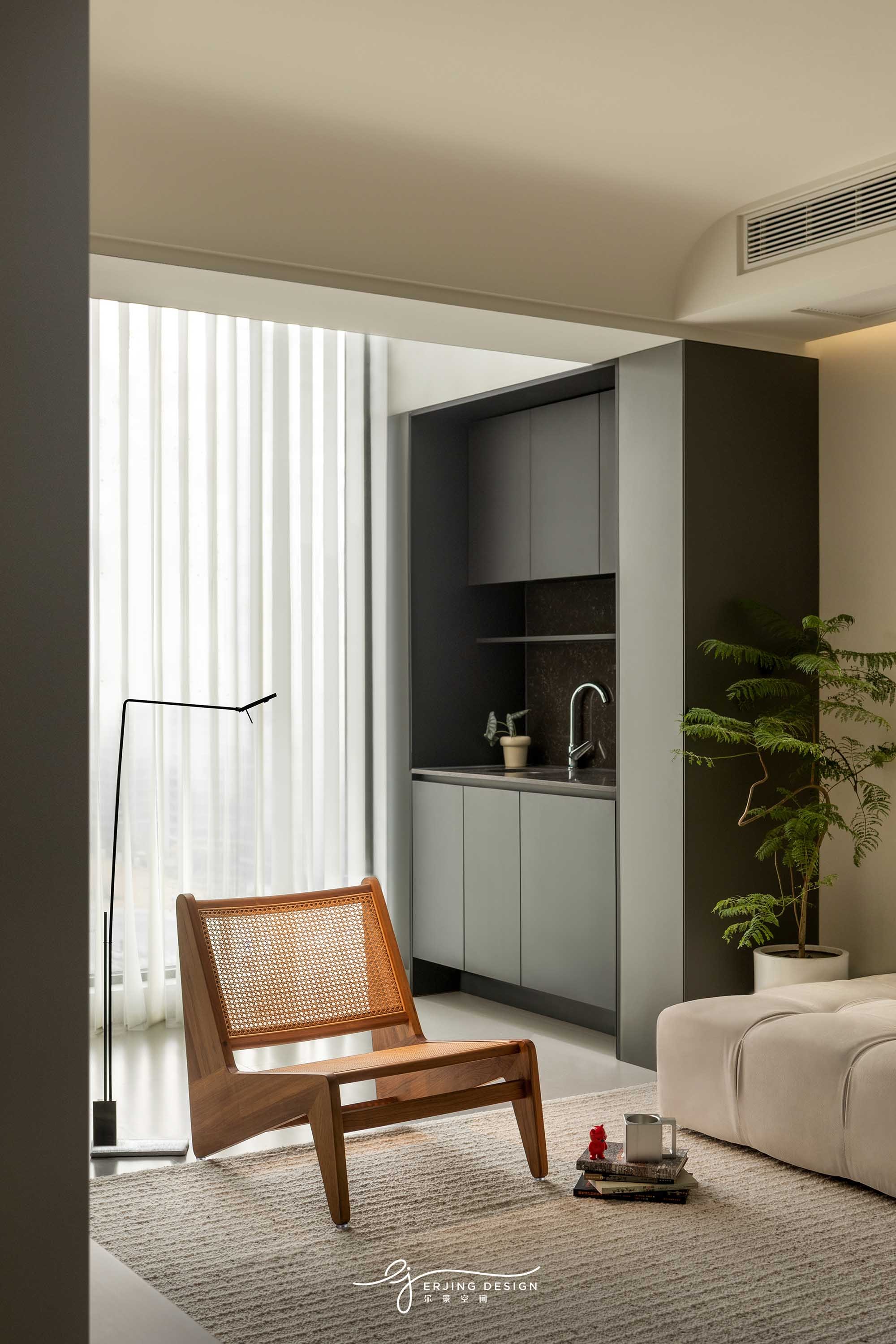 浮光暖空,静享时光丨中国杭州丨尔景空间设计-13