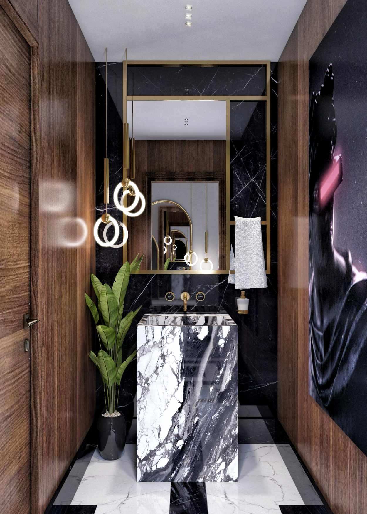 Luxury villa reception-Hydepark-2