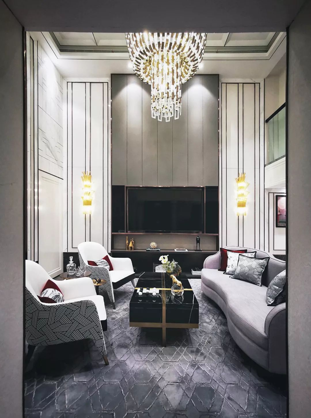 康桥府光影叠墅，东西方美学融合的典范-50