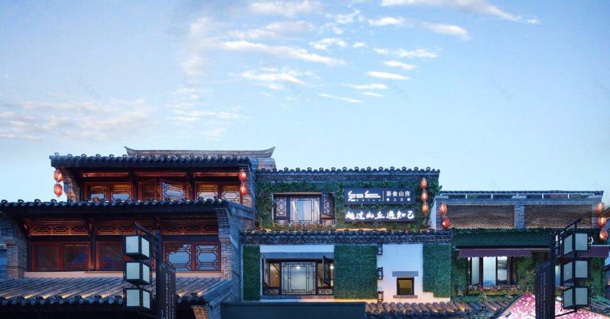 700㎡济南知丘茶食山房 TRD 中合深美-3