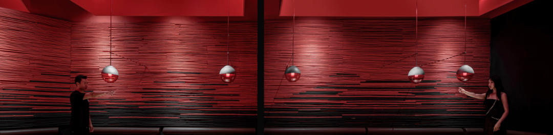 成都 320㎡火山岩洞韩式烤肉空间,演绎红与黑的独特魅力-33