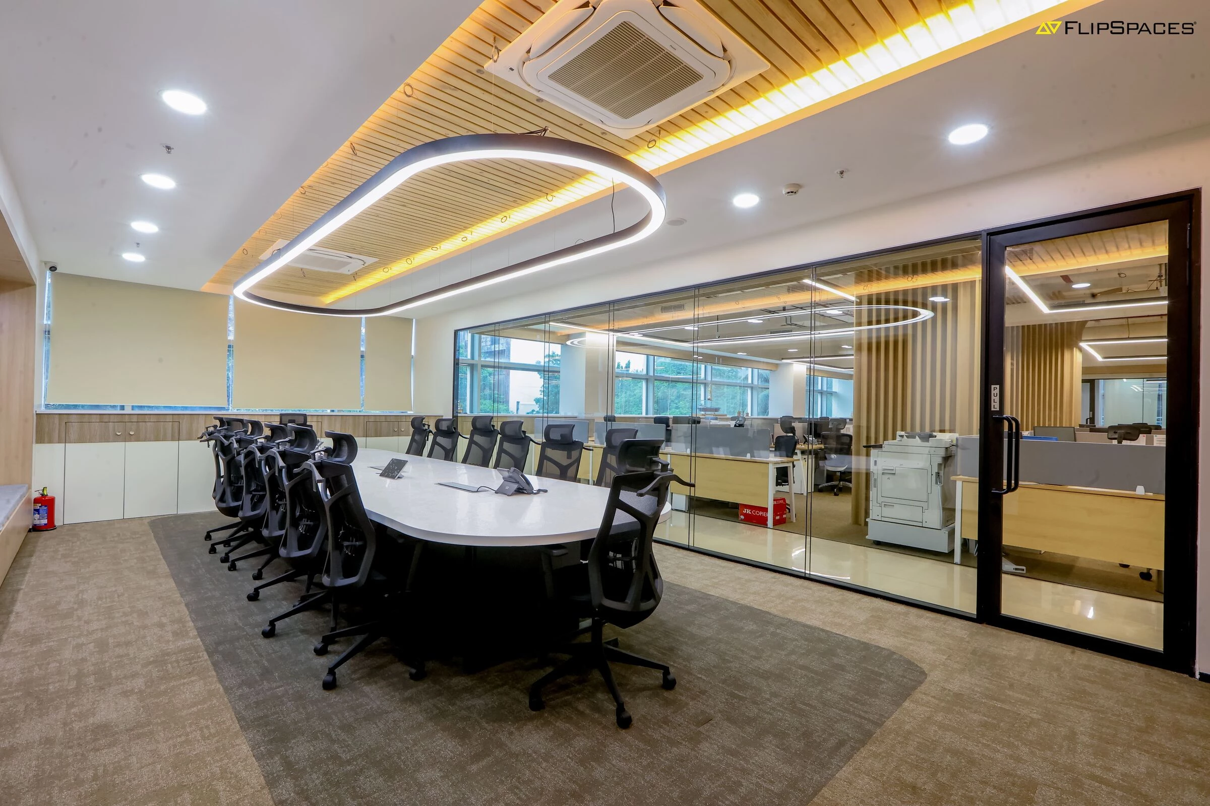 MMSI 办公室室内设计丨印度丨Flipspaces-6