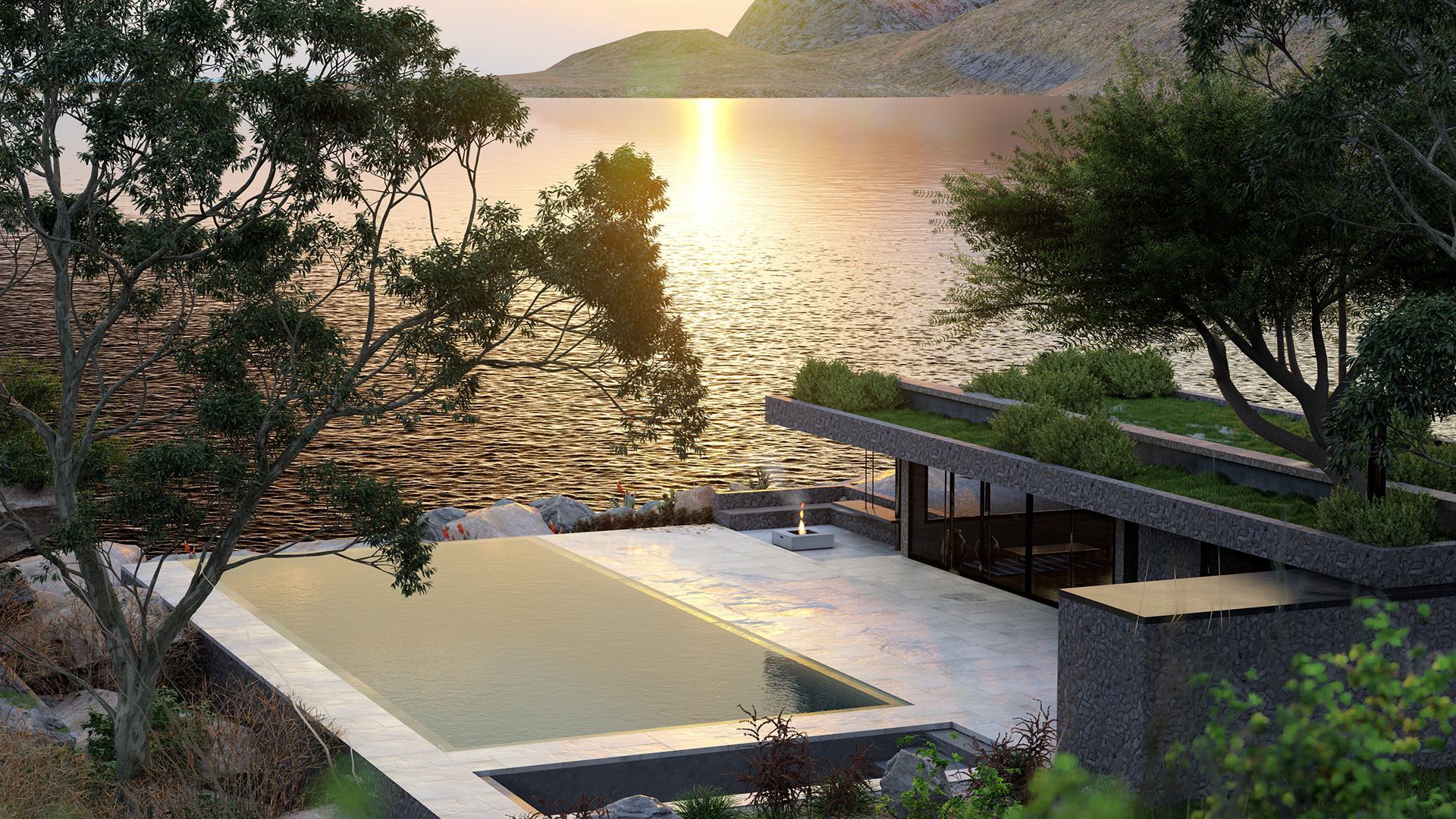 Dream House by the cliff（悬崖边的梦想之家）丨美国加利福尼亚丨景观建筑师Adrianna Rutkowska-4