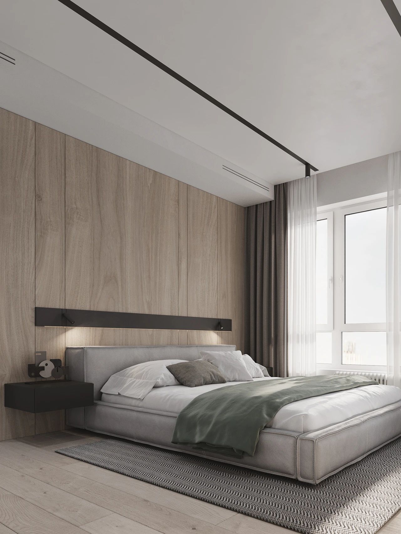 现代简约北欧风家居空间设计丨俄罗斯丨Aspecta Studio-17