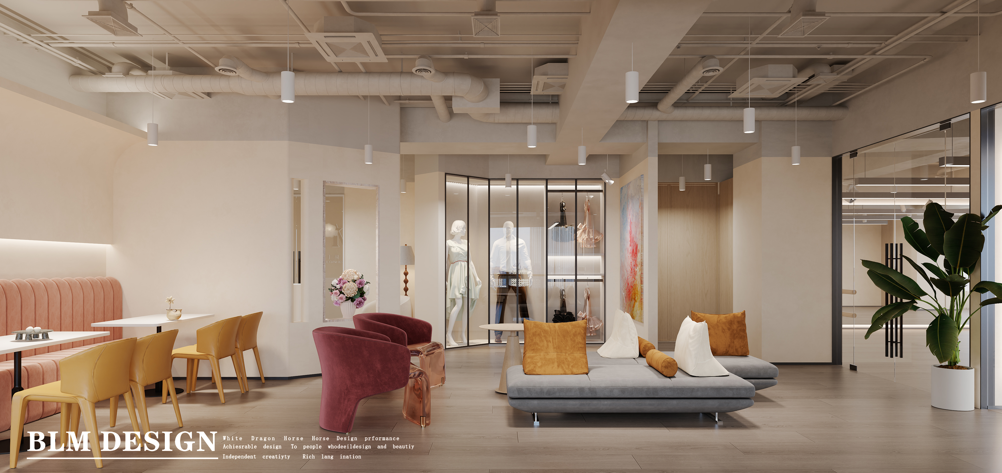 舞蹈教室设计案例分享-8