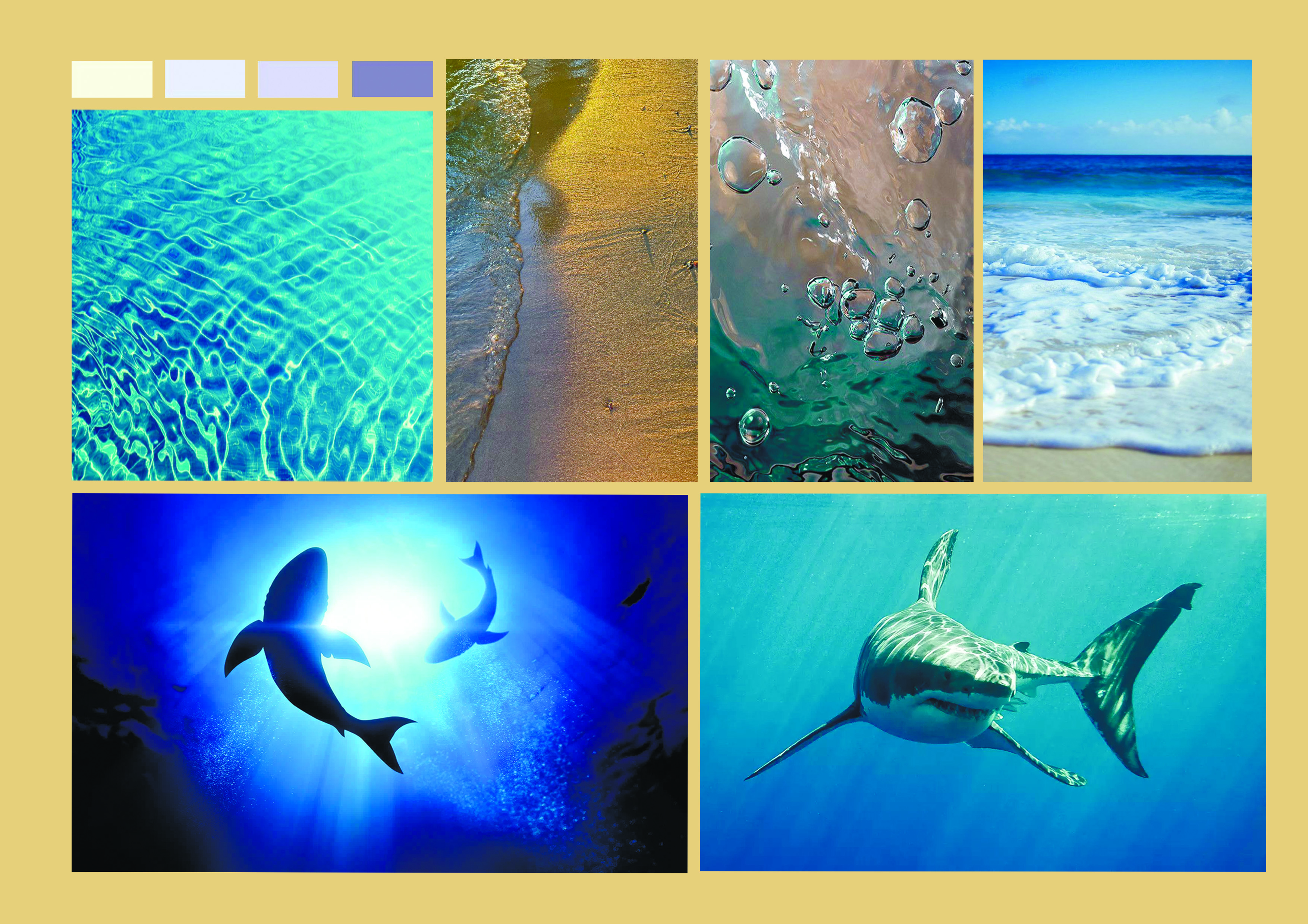 海洋风格卫生间墙面壁画设计丨案例作者（未明确姓名）-5