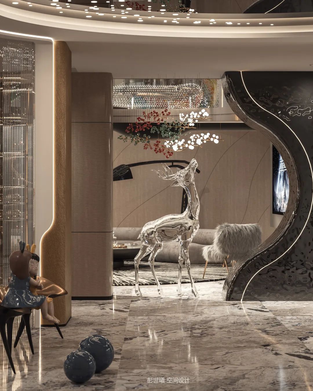 东晖·龙悦湾 · 现代轻奢风格的精致室内设计丨中国杭州丨彭世曦空间设计-10