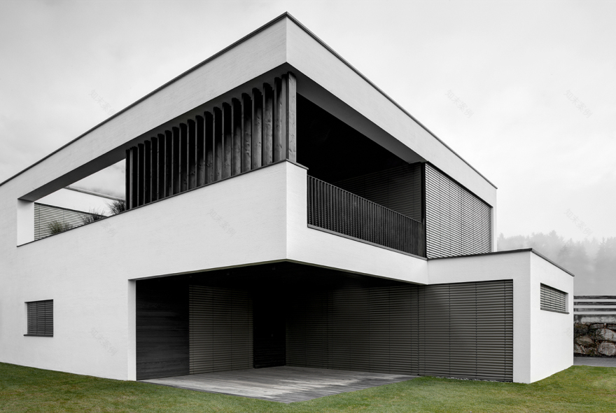 多功能公司建筑与住宅公寓一体化设计-15