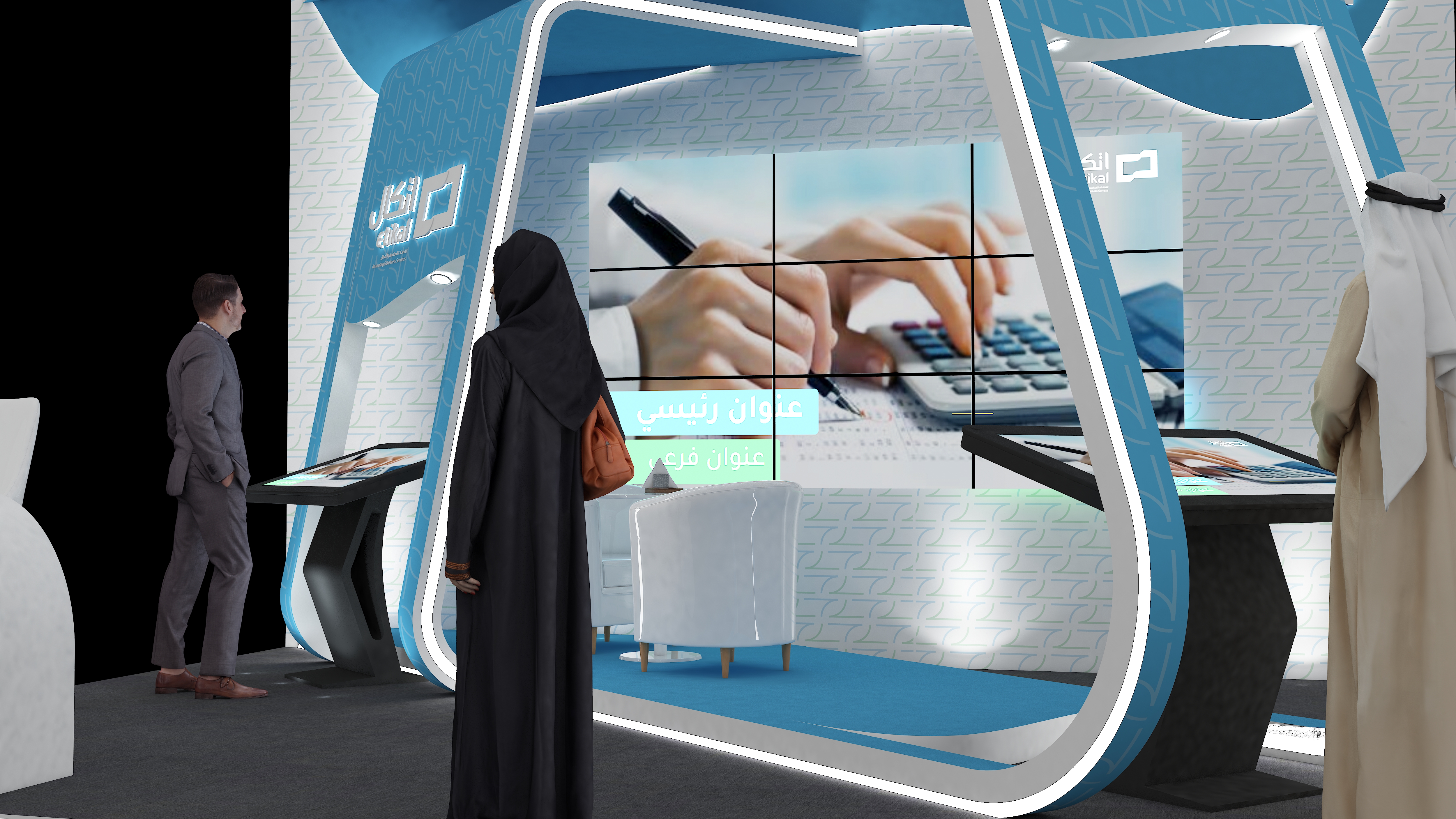 6X5 Exhibition stand Design-3