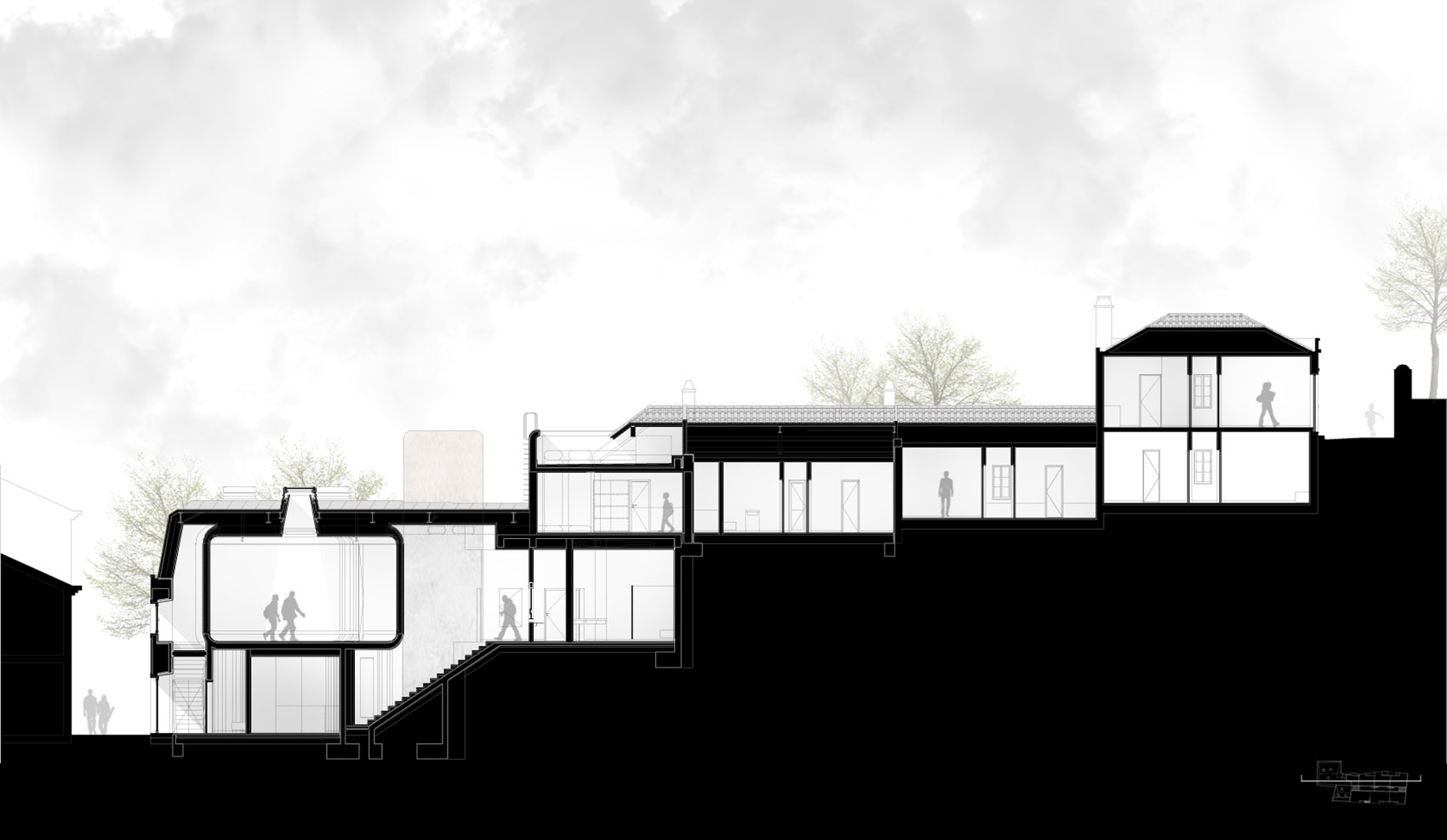 融于老城景观的文化艺术中心 / Pedro Gadanho + CVDB Arquitectos-28