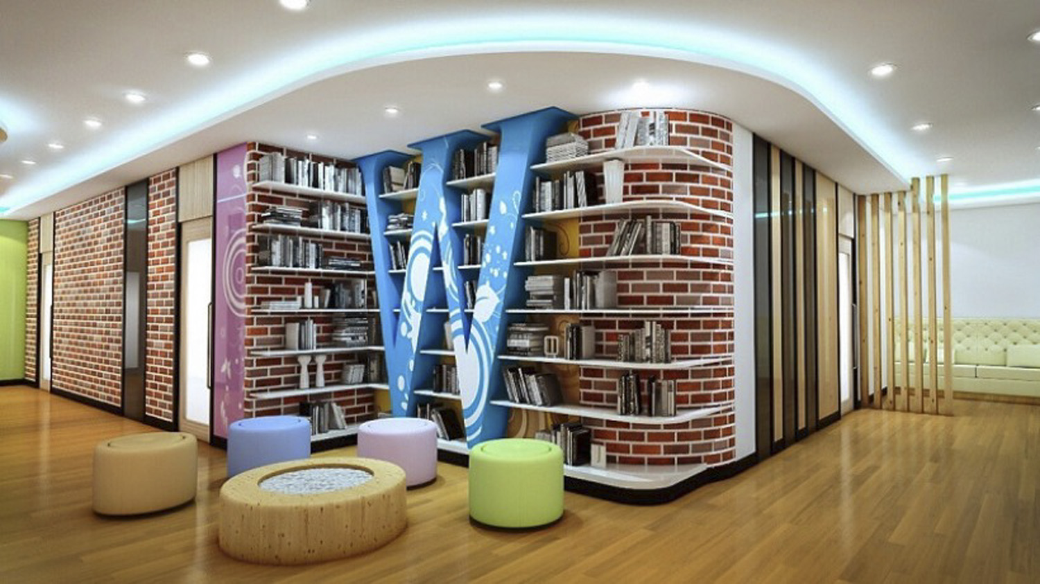 照明点亮的 80 平米牙科诊所设计-2