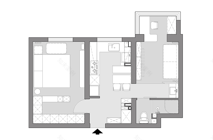 法式简约风住宅设计丨中国北京丨久栖设计-53